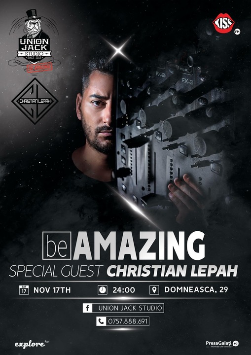 be AMAZING with special guest Christian Lepah