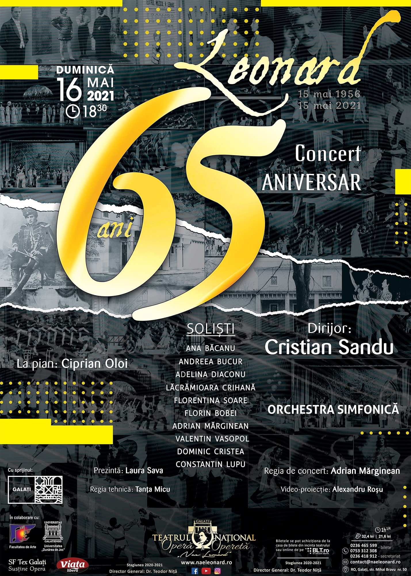 Concert aniversar „Leonard 65”