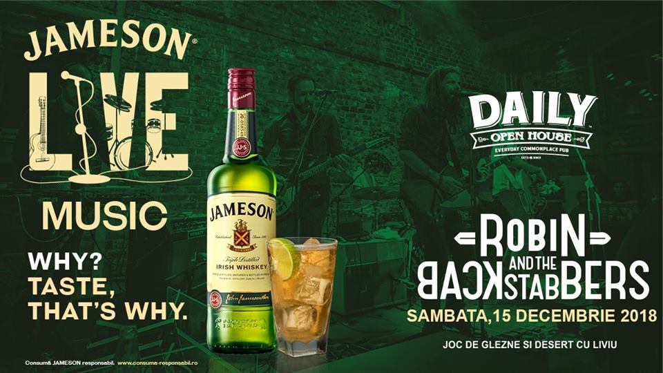 Jameson Live Music & Robin and the Backstabbers in Daily Pub