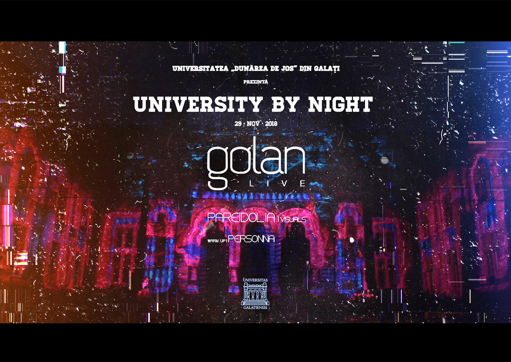 University by Night w. Golan(Live)