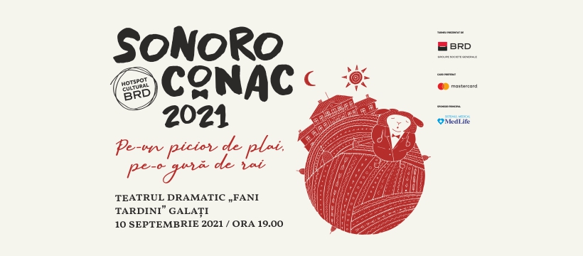 Concert SoNoRo Conac IX la Teatrul Dramatic „Fani Tardini”
